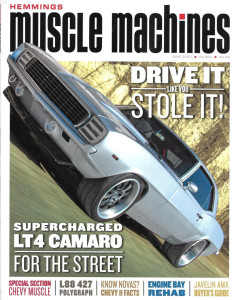 HEMMINGS MUSCLE MACHINES 2020 JUNE - RESTO, 69 CAMARO, 64 FURY, 63 GALAXIE